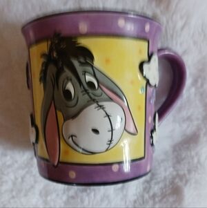 EUC Disney Eeyore 3D Rain And Clouds Coffee Cup Mugs 109